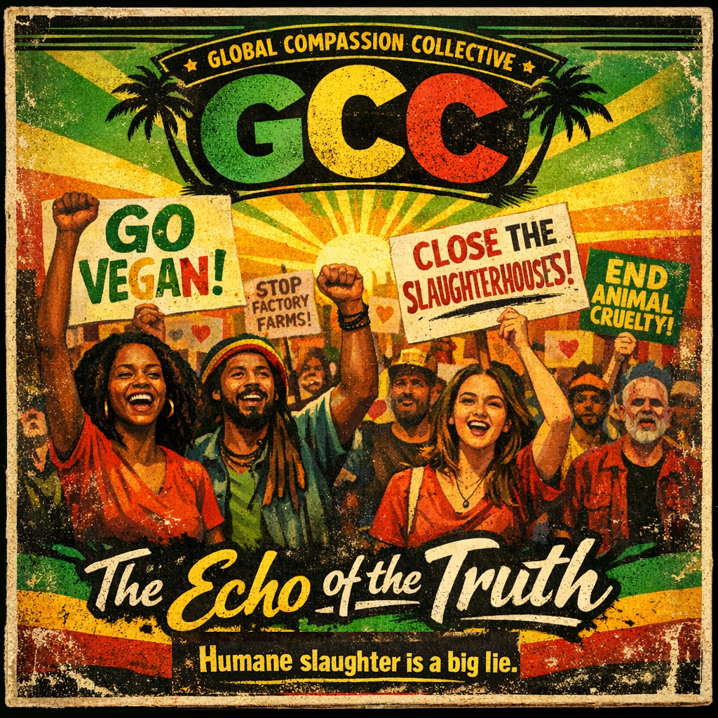 🎶The Echo of the Truth - Human slaughter is a big lie! - GCC Global Compassion Collective🎶